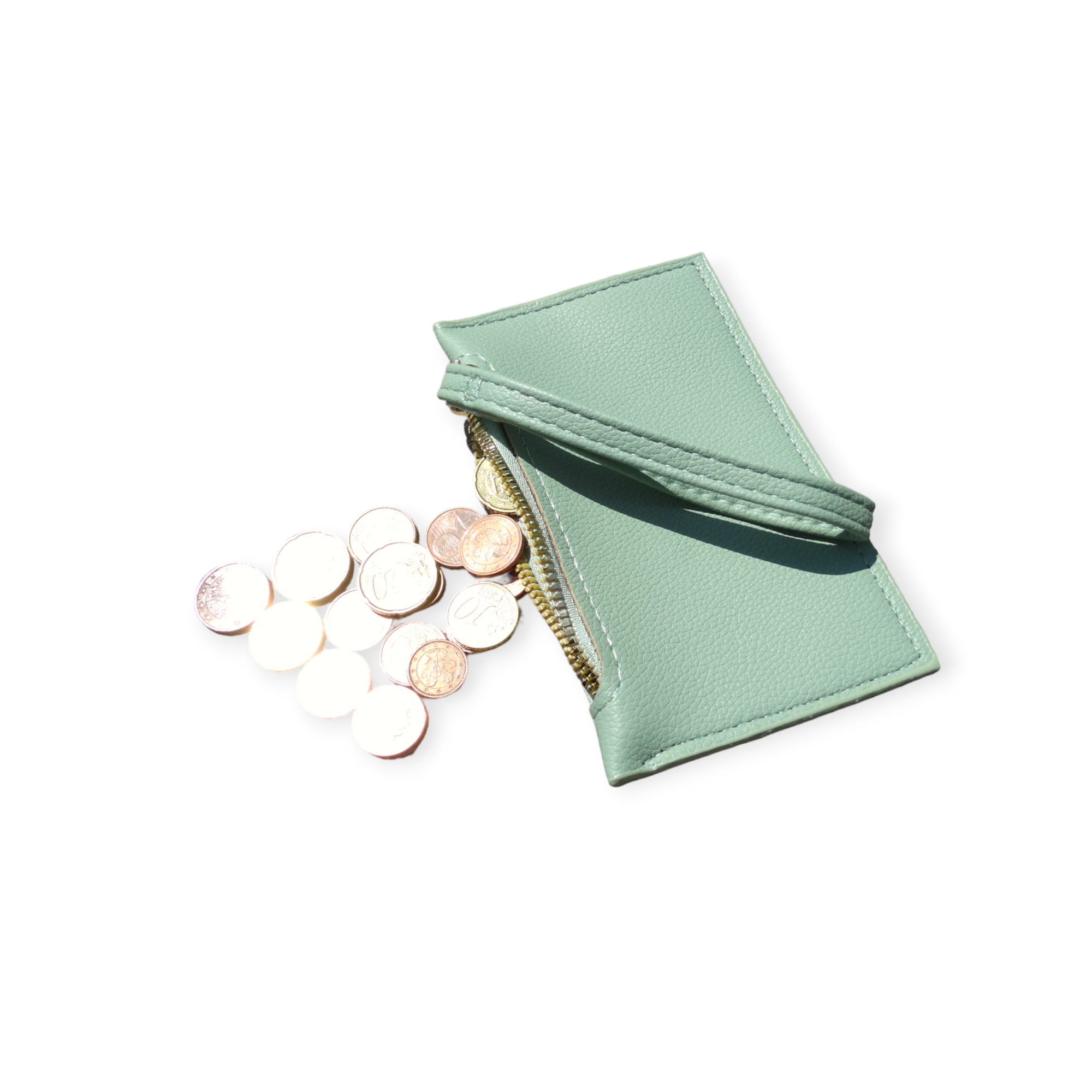 Tolle Etui F r M nzen Leder 1 F ch Ohne Schl sselring Manci