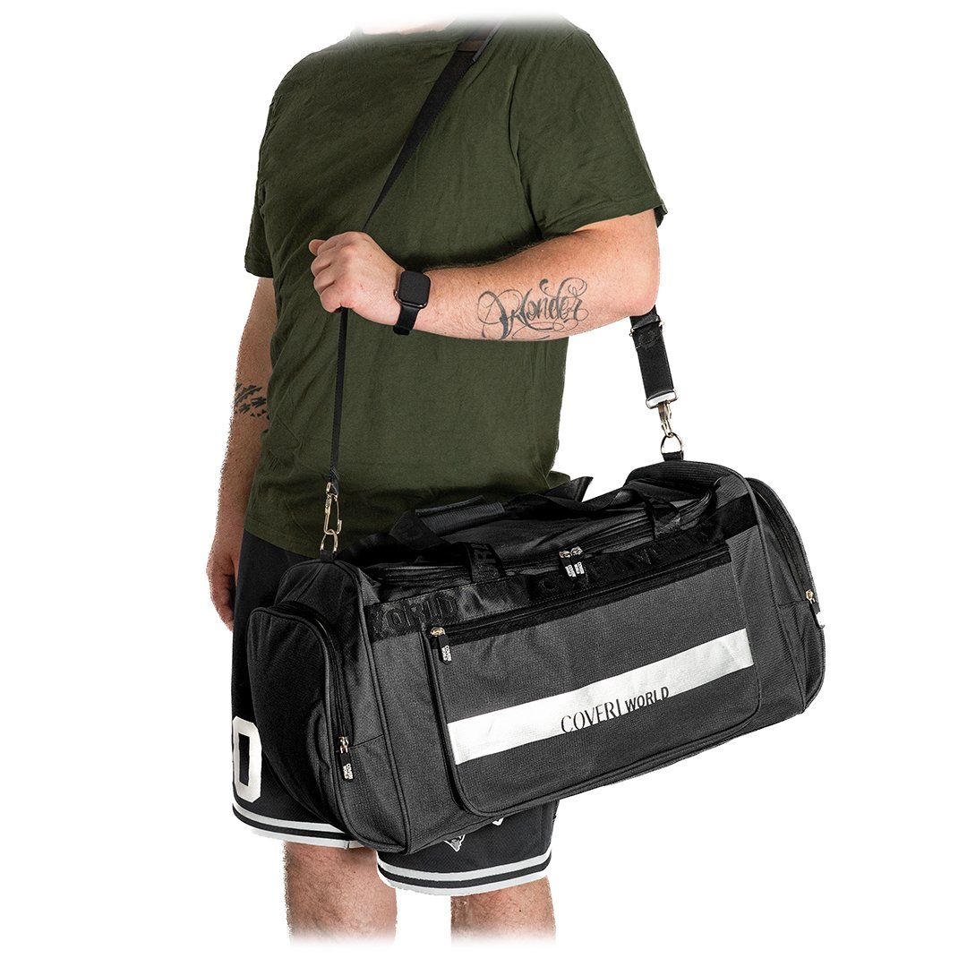 Sporttasche Herren Reisetasche Gro Schwarz Manci